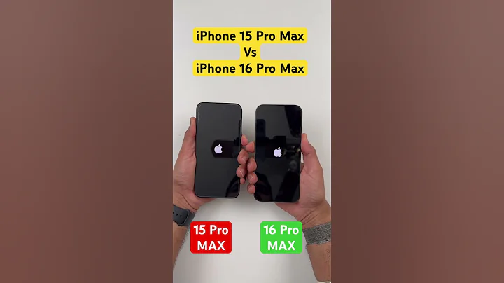 iPhone 15 Pro Max VS iPhone 16 Pro Max Comparison