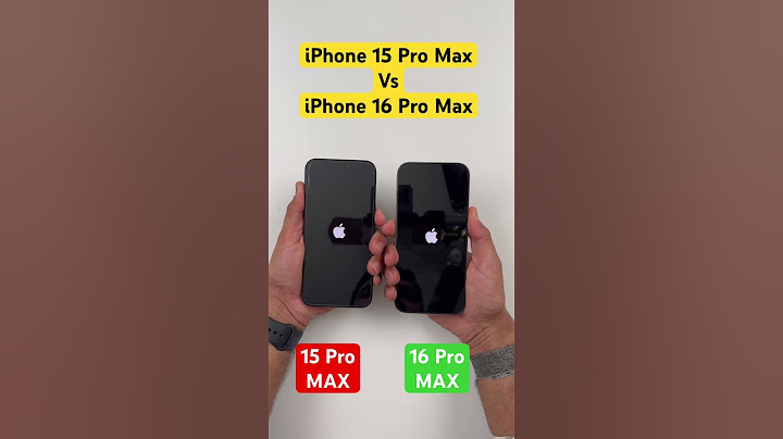 iPhone 15 Pro Max VS iPhone 16 Pro Max Comparison