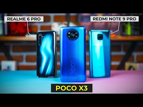 ЗАРУБА! Poco X3 против Xiaomi Redmi Note 9 Pro и Realme 6 Pro!