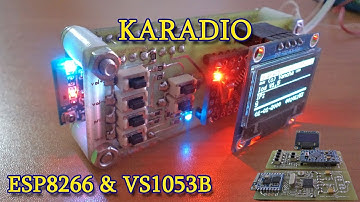 Karadio ESP8266 & VS1053B (PCB_ЛУТ)