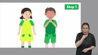 Choking - British Sign Language