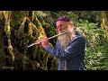 Capture de la vidéo Dean Evenson Plays Peaceful Flute Music In Forest