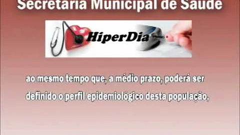 O que fazer no Hiperdia?