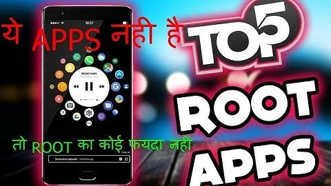 Top 5 apps For Rooted Phone   I HINDI I ( 2017)  Technical Tutorial