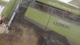 NEW CLAAS LEXION 8900, 14M DE COUPE AVEC 800CH!