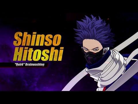 My Hero One's Justice 2 - Shinso Hitoshi Character Trailer