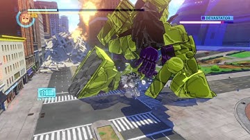 TRANSFORMERS DEVASTATION - WHEELJACK VS CONSTRUCTICONS AND DEVASTATOR