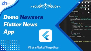 Demo News App made by Flutter | Newsera
