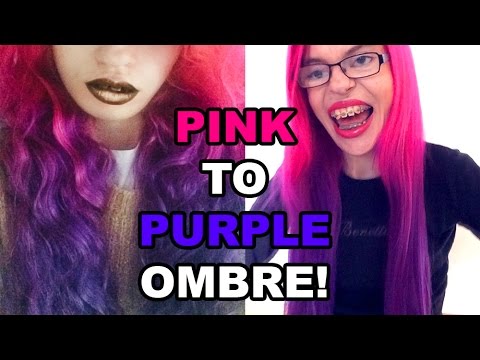 Watch Me Dye My Hair Diy Pink To Purple Ombre Thecakeissisley Watch Me Dye My Hair Diy Pink To Purple Ombre Thecakeissisley