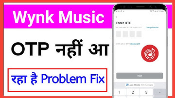 wynk music otp not received 2022 || problem fix kya kare