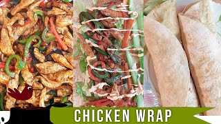 Chicken Wrap London Street Food Style I Easy and Delicious Recipe I Indian Family in England