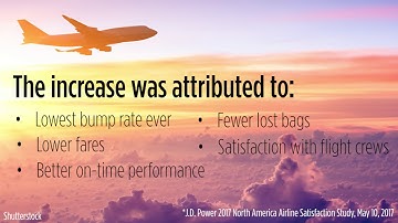 Airline satisfaction is at an all-time high, study finds