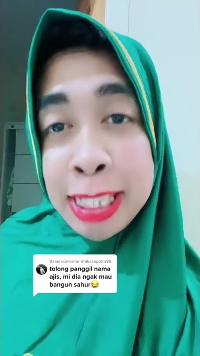 panggilan sahur untuk mas ajis, dari mimi peri #shorts