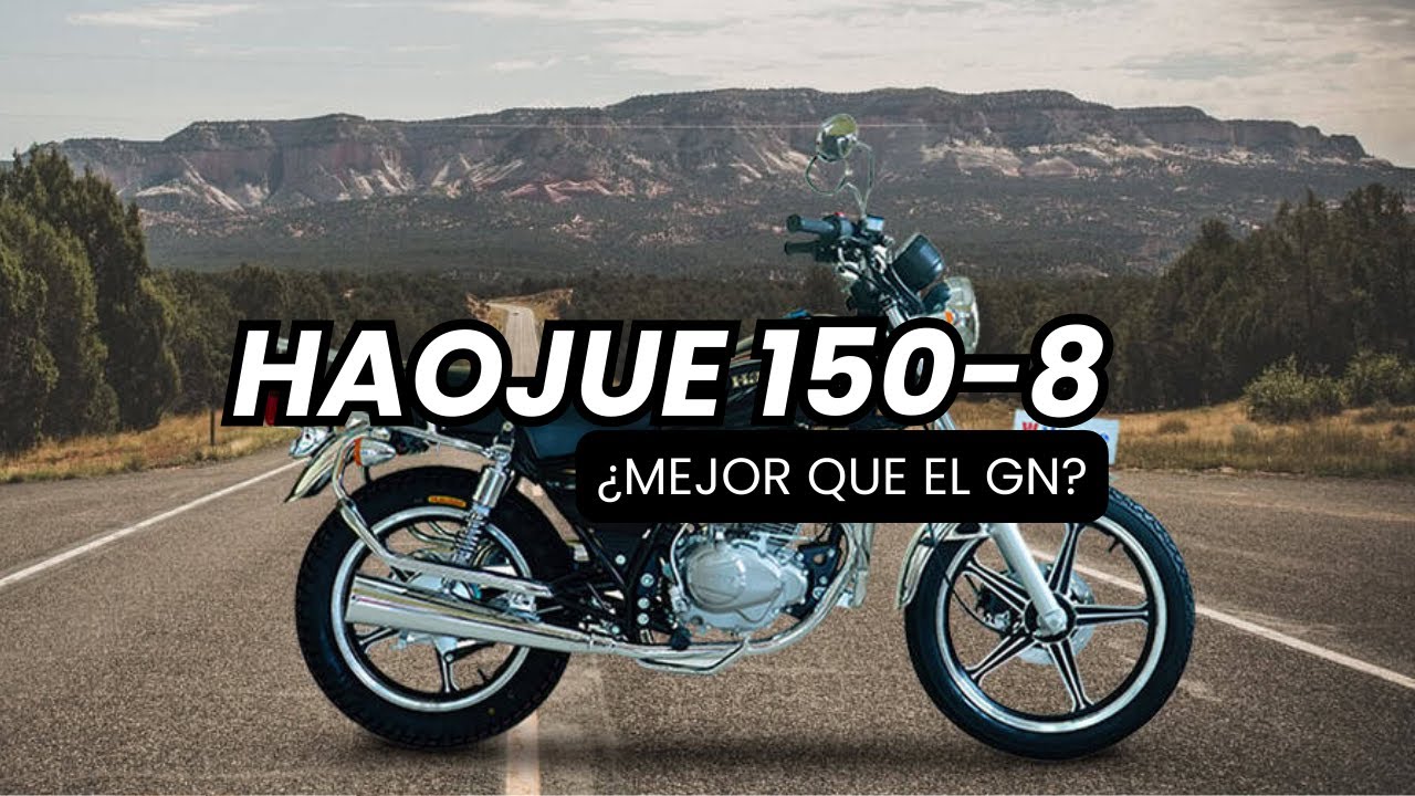 ¡Mejor que el GN 125 de SUZUKI! HAOJUE 150cc 😎