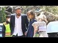 Ben Affleck Dons A Sharp Suit For Lunch With Jennifer Lopez And Her Mom