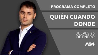 Dónde irán los rugbiers luego de la sentencia #QuiénCuándoDónde l PROGRAMA COMPLETO 26/01/2023