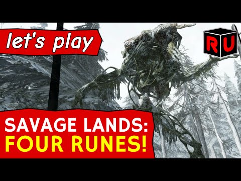 Opening dragon portal with Forest Giant runes | Let's play Savage Lands (S2 Ep 29)