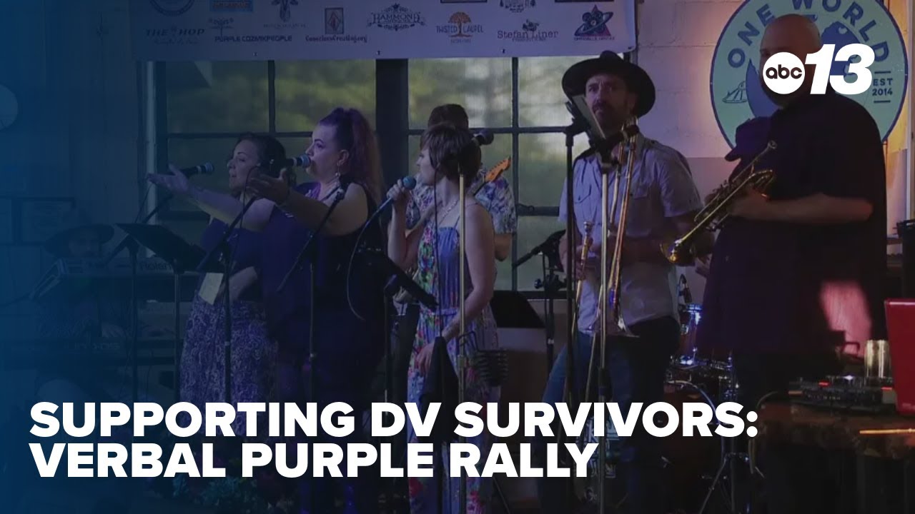 Verbal Rally Domestic Violence Rally: Verbal Purple Event - YouTube