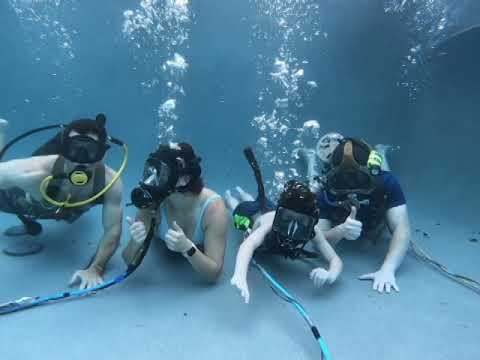 The Git Up Challenge underwater
