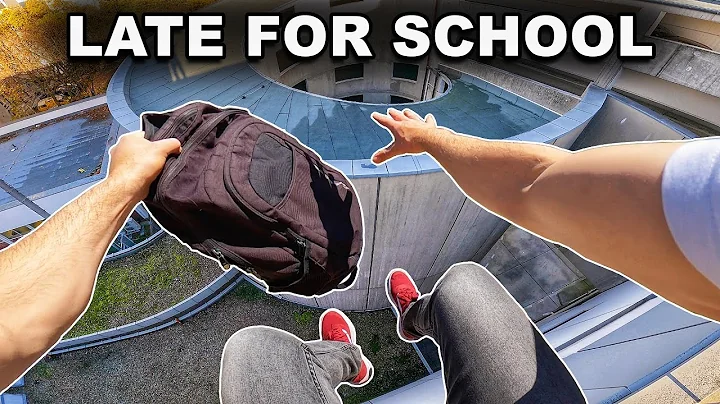LATE FOR SCHOOL - Parkour POV