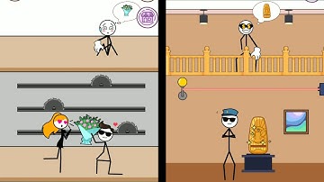 ThiefPuzzle Level 91 to 100 | Gameplay Walkthrough | Solution | #shorts