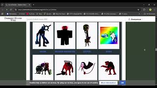 Darkest hours Entities wiki showcase