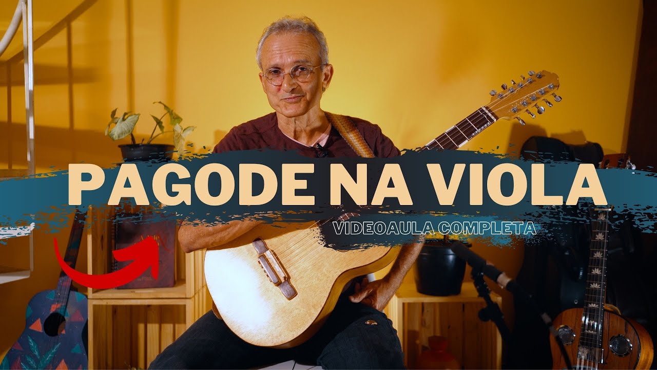 Vídeoaula Pagode na Viola l Como tocar o toque do Pagode na Viola Caipira
