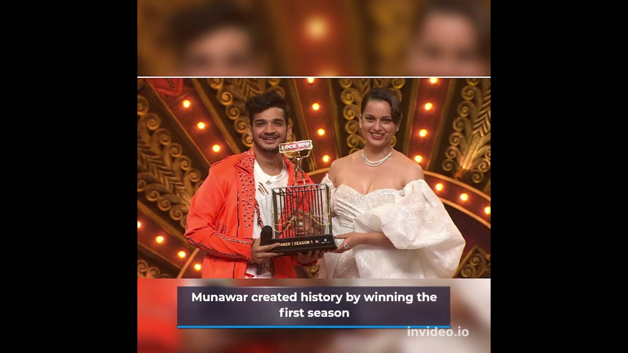 Munawar Faruqui's wins Lock Upp Season 1