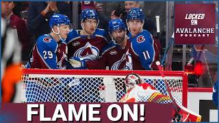 Avalanche Run Wild On Flames, Power Play Finally Clicking