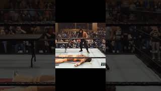 Roman Reigns Vicious SPEAR to Ultimate Warrior! 🦏🔥 #WWE #RomanReigns #Shorts