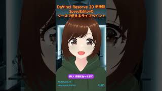 新機能Davinci Resolve 20Speededitorでタイムラインにペイントソースでライブ上書き