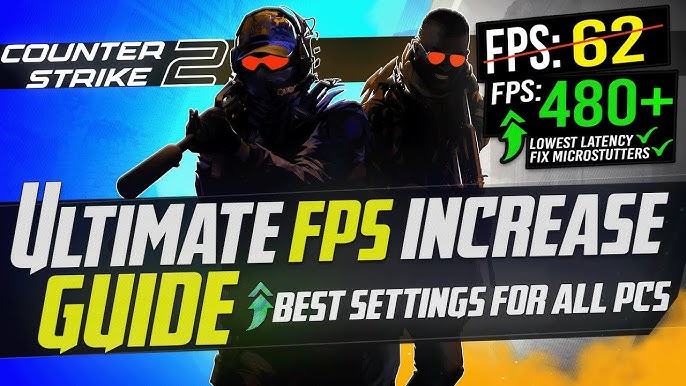 🔧How To Boost FPS, FIX Lag And FPS Drops In CS2 📈✓ CS2 Low End PC Lag Fix