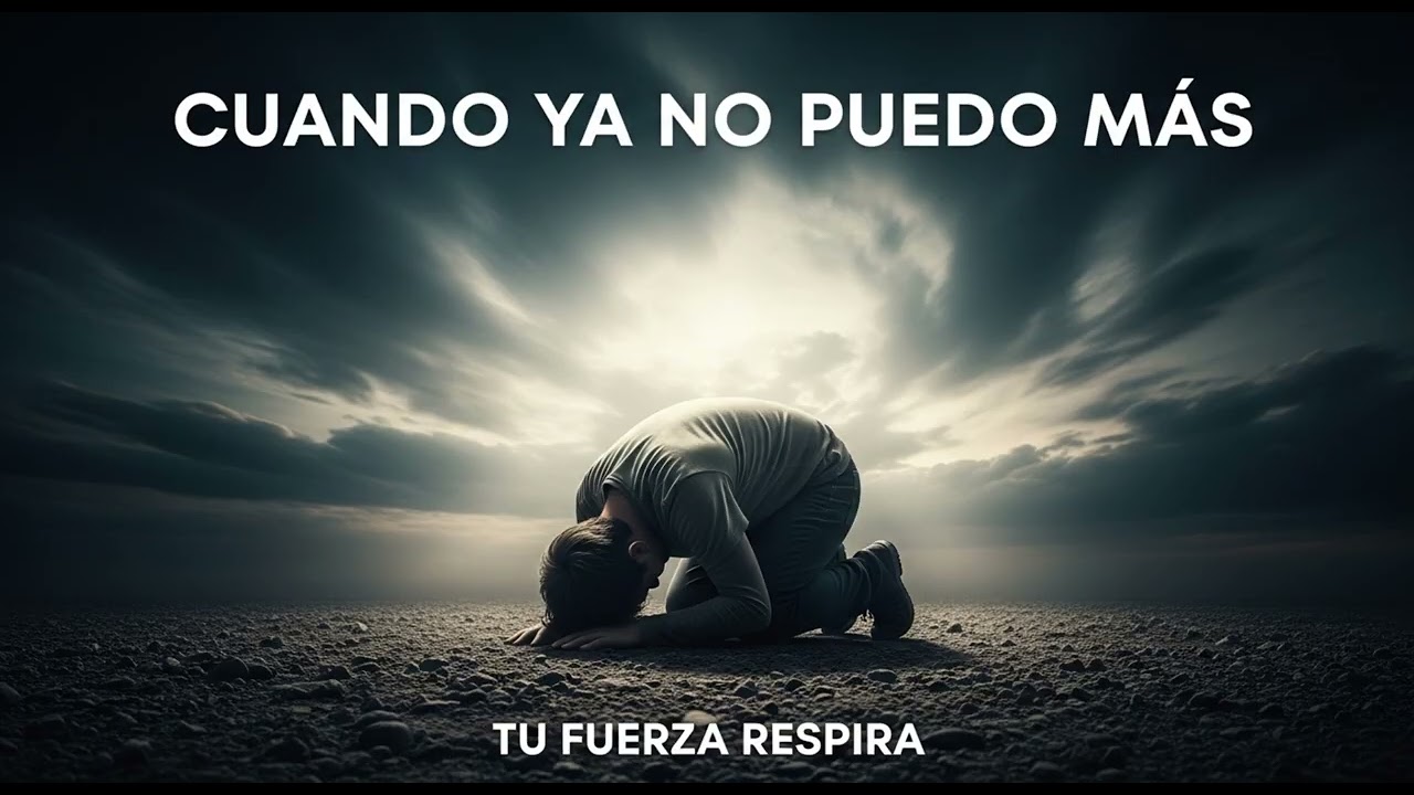 CUANDO YA NO PUEDO MAS TU FUERZA RESPIRA