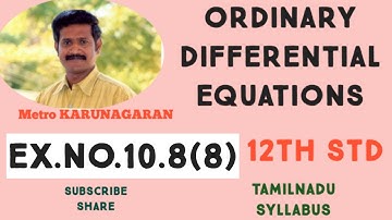 12th Std Maths Ex.10.8(8) At 10 am s woman took a cup of hot coffee from her microwave oven and