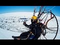 2015 Paramotor meeting in the saromako lake which froze.　サロマ湖氷結フライト