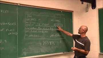 MATH085 Section 1.1 Introduction to Whole Numbers