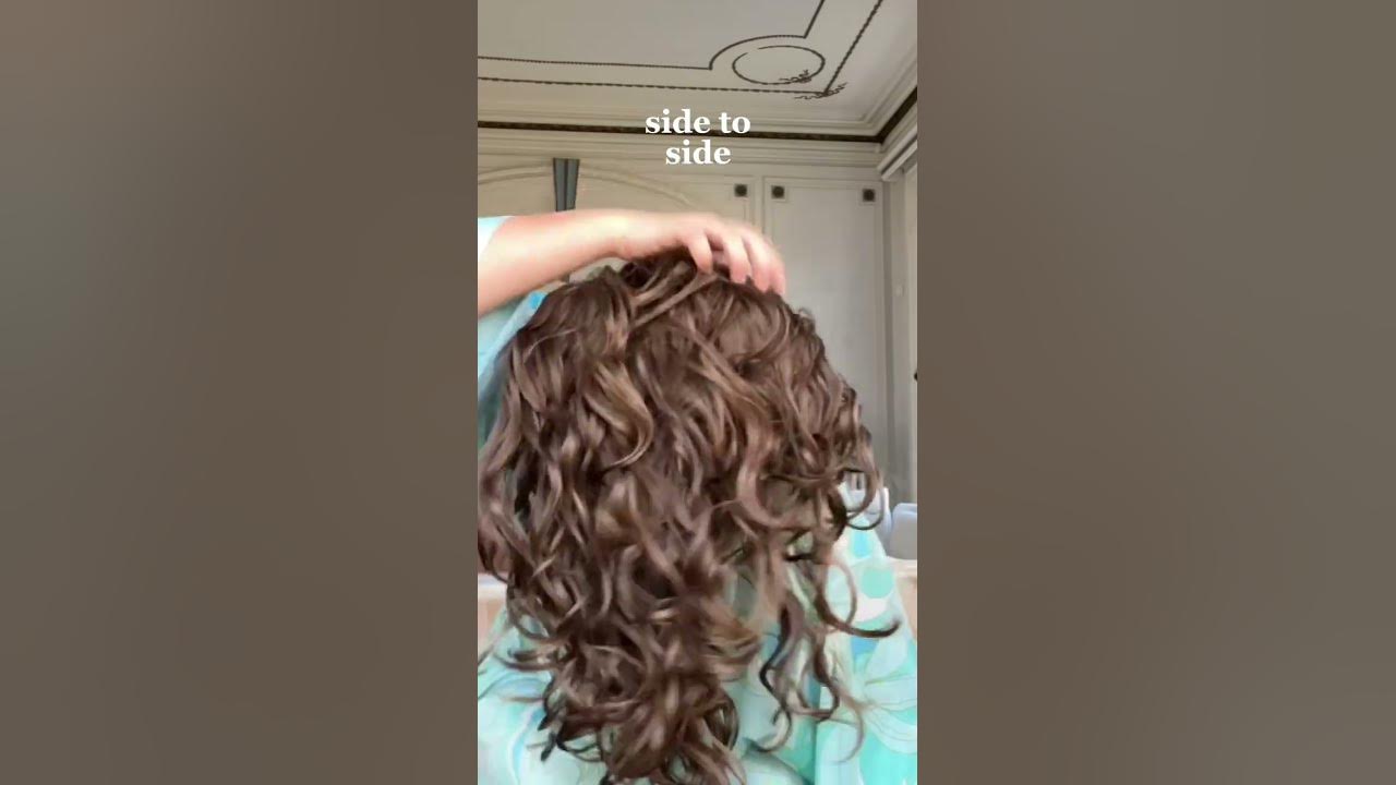 How To Diffuse Wavy Hair (Quick Version) - YouTube