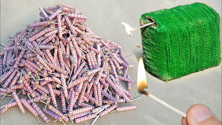 All new biggest fireworks - diwali stash testing||fireworks crackers experiment||