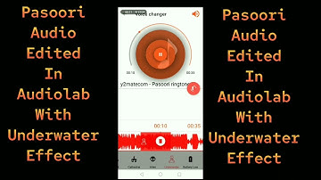 Pasoori(Audio Edit)Underwater Effect In Audiolab#pasoori#Audiolab