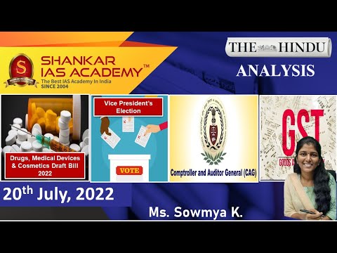 The Hindu Daily News Analysis || 20th July 2022 || UPSC Current Affairs || Prelims '22 & Mains '22