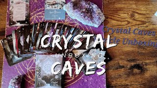 An AI Art deck I dont HATE! Crystal Caves Oracle Unboxing