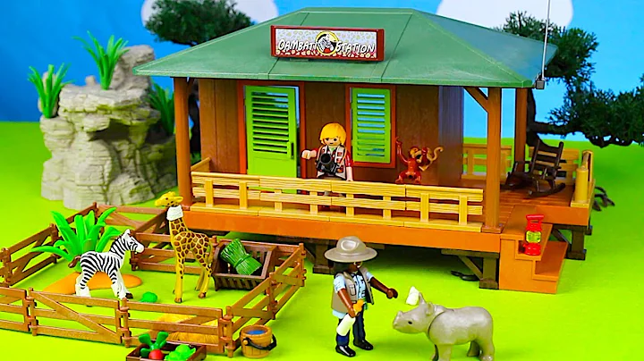 Playmobil Wildlife Safari Animals with Fun Toys For Kids Video!!!