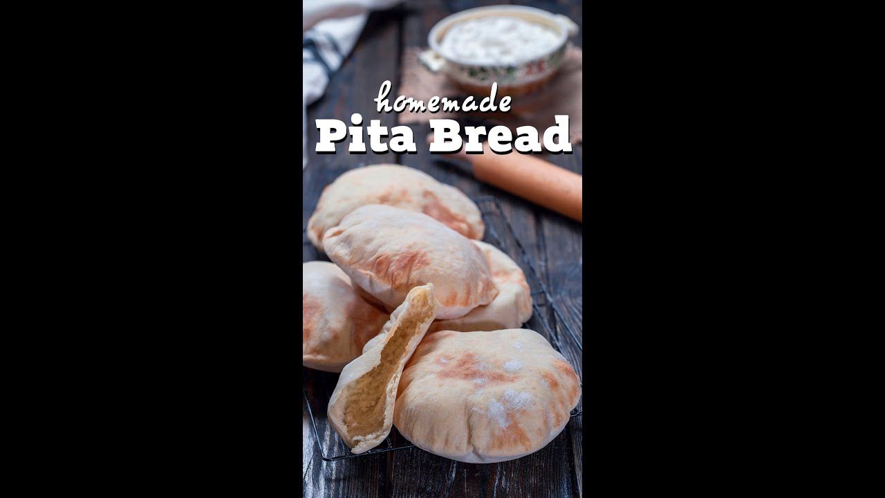Pita Bread #shorts | Home Cooking Adventure