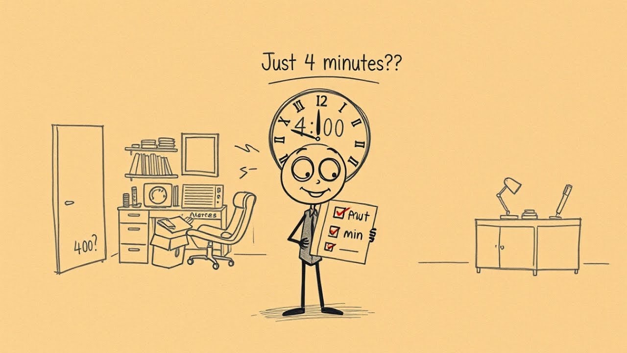 The 4-Minute Rule That Changed My Life