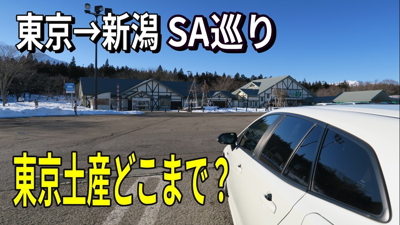 【中央道】東京土産はどこまで買える？年末帰省SA巡り