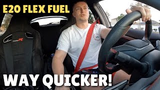 Civic Type R Phearable Stage 3 FLEX FUEL TUNE First Impressions!