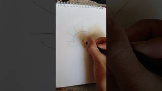 How to draw a Sun Wave #sun #waves #oceanwaves