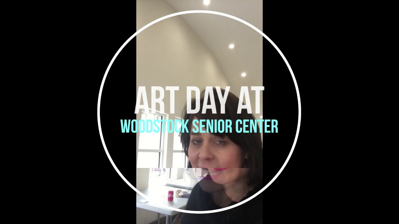 Interview with guest Painter Larry Tillerson at Woodstock Senior Center
