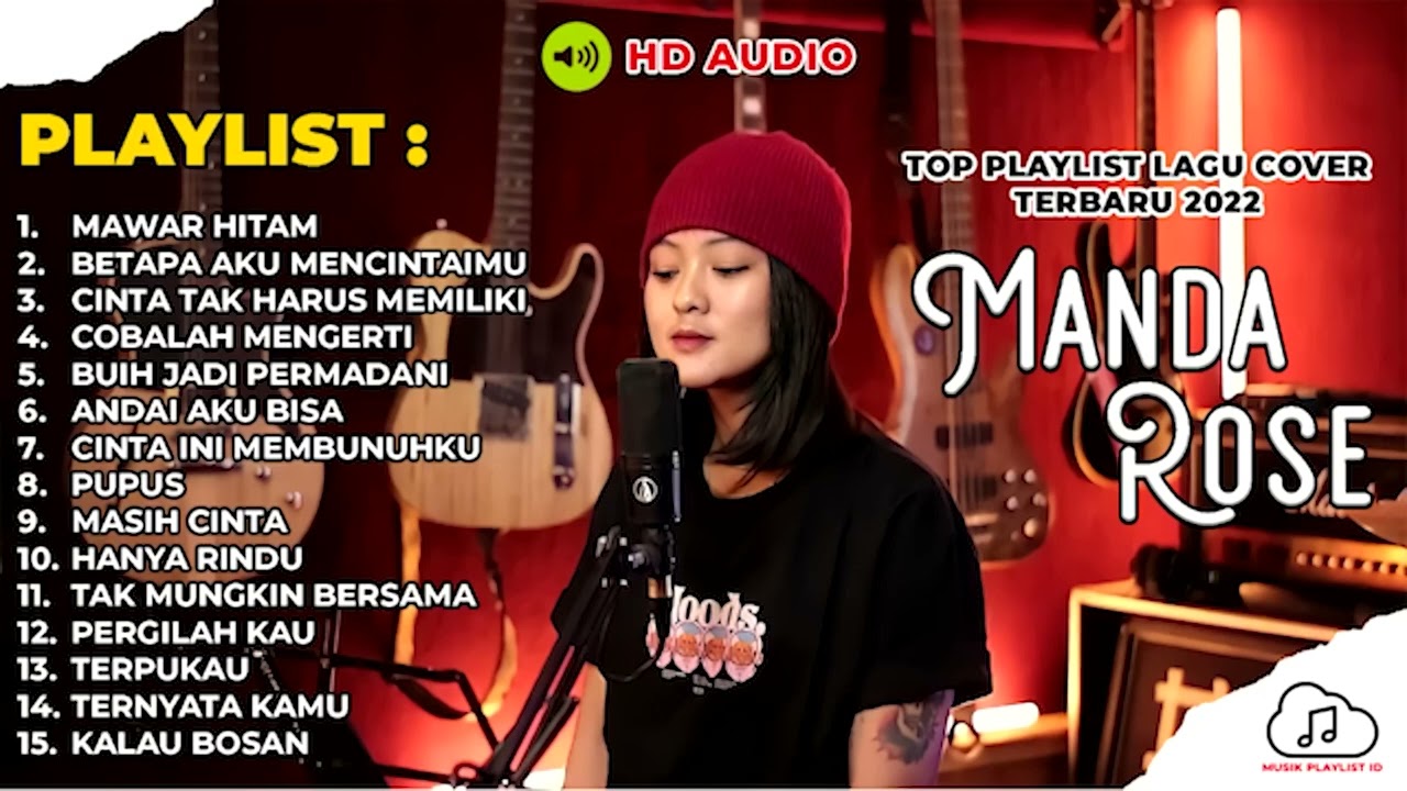 TIPEX  MAWAR HITAM  COVER MANDA ROSE FULL ALBUM TERBARU 2022  LAGU COVER TERBARU ENAK DIDENGAR