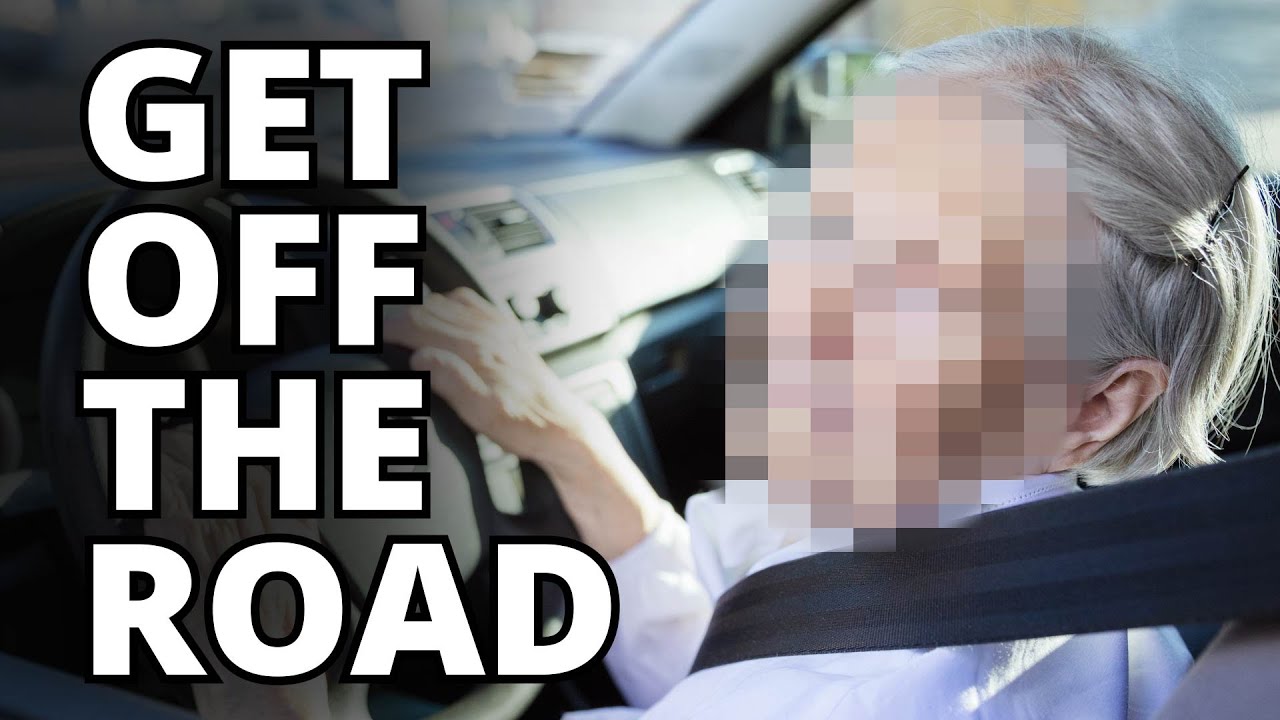 ПОЖИЛЫЕ ЛЮДИ НЕ УМЕЮТ ВОДИТЬ!!